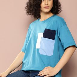 Harvard T-shirt with Patch Pockets-picture-18
