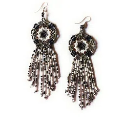 Evince MODE Artificial Beads Beaded Contemporary Drop Earrings-picture-12