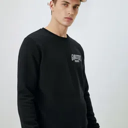 Manlino Men Graphic Printed Round Neck Full Sleeve Sweatshirt image 2