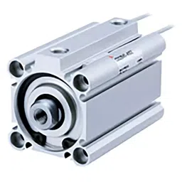 SMC Rc/M 25 mm Bore Size 25 mm Stroke Compact Cylinder, CDQ2B25-25DZ image 1