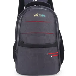 WILDSKILL Unisex Brand Logo Backpack with Compression Straps-image-24