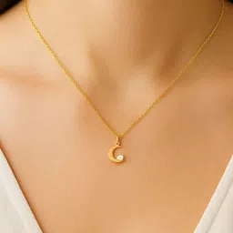 DressBerry Gold-Plated American Diamond Necklace-picture-30