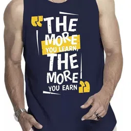 WOOSTRO Men Pack Of 2 Typography Printed Round Neck Cotton Slim Fit T-shirts image 5