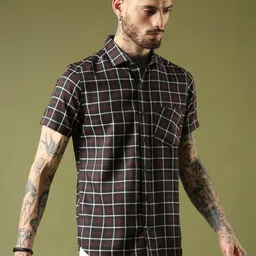 Voroxy Men Relaxed Printed Casual Shirt image 4
