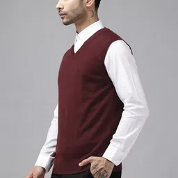 Van Heusen V-Neck Sleeveless Formal Pullover image 5
