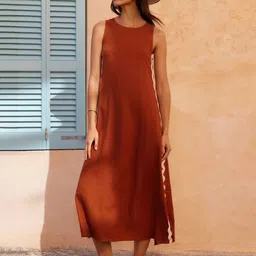 StyleCast x Revolte Women Midi A-Line Dress-picture-34