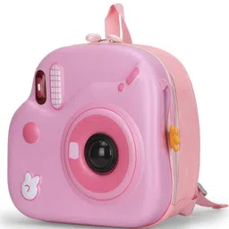 Kids On Board 3D Camera with Light Backpack for Nursery & Early School, Height 10 Inches PINK-picture-24