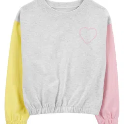 Carter's Active French Terry Pullover - Grey image 2