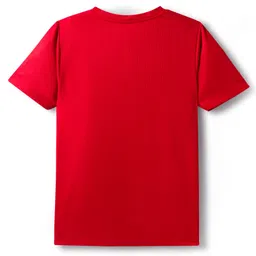 Pine Active Solid Half Sleeve Solid Colour T-Shirt - Red image 2