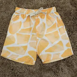 The Lion and the Fish Zaraffah Printed Shorts - Yellow image 3