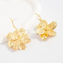 StyleCast x Revolte Floral Drop Earrings image 2