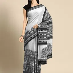 BUTA BUTI Floral Pure Cotton Saree-picture-24