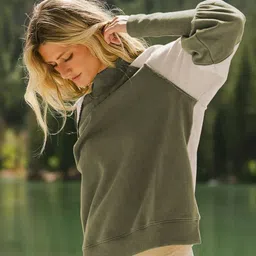 HERE&NOW Women Printed Sweatshirt image 3