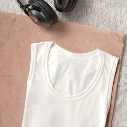 CAVENDERS Men White Innerwear Vests-picture-12