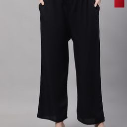 Jinfo Women 2 Knitted Ethnic Palazzos-picture-0