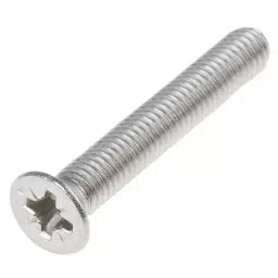 RS PRO Machine Screw M6x40 mm Stainless Steel Pozidriv Countersunk, 1583770 (Bag of 50 pcs) image 3