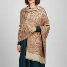 Vrinde Women Paisley Printed Shawl image 4