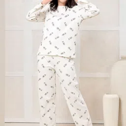 Piu Women Printed Night suit-image-9