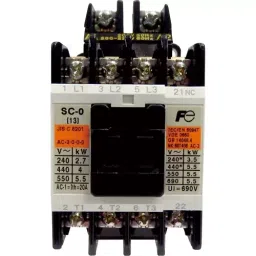 Fuji Electric Standard Electromagnetic Contactor without Case Cover, SC-0 Coil AC200V 1b-image-35