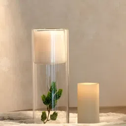 IAAH Voir Transparent Glass Flower Vase-picture-11