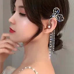 FIMBUL Geometric Ear Cuff Earrings image 4