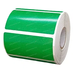 Tudko 70x35 mm 80 GSM 1 UP Self Adhesive Paper Label Green (Pack of 2 Pcs) image 2