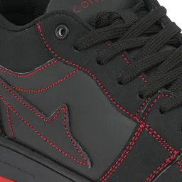 comfitoes Men Woven Design Leather Sneakers image 4