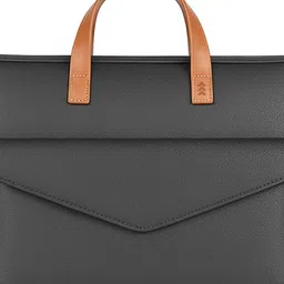 GILMORE OAK Men Textured PU Laptop Sleeve image 4