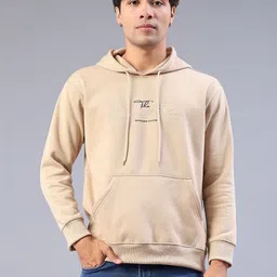 V-Mart Men Printed Hooded Sweatshirt image 5