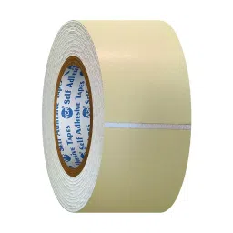 VCR 10 m x 48 mm Waterproof White Double Side Foam Tape, 12 Rolls Per Pack image 3