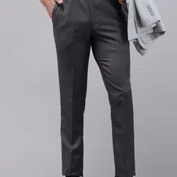 Park Avenue Men Slim Fit Formal Trousers-picture-25