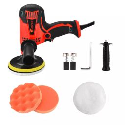 LEOFAST Polisher Machine 127 mm (5 Inch) Wheel Size 600-4500 RPM Red, LFT-1306-picture-11