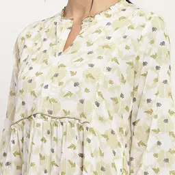 Rangriti Floral Print Fit & Flare Midi Dress image 4