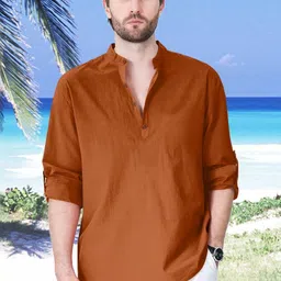 ZELINCO Men Thread Work Kurta-picture-26