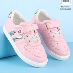 Babyoye Casual Shoes with Velcro - Pink-picture-12