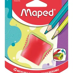 Maped Boogy 2 Holes Pencil Sharpener - Red-picture-10