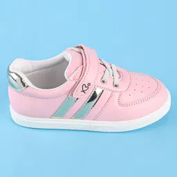 Babyoye Casual Shoes with Velcro - Pink image 4