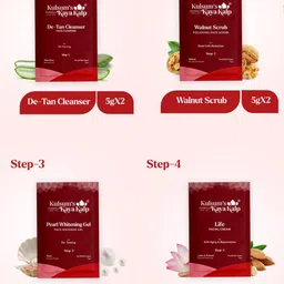 Kulsum's Kaya Kalp Set Of 2 7 In 1 Party Glow Facial Kit image 4