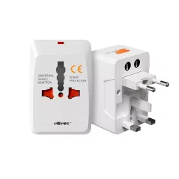 Elleys All in one Worldwide Universal Travel Adapter 6 A/ 13 A Current PC + ABS White (Pack of 4)-picture-40