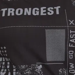 SHAUN Women Typography Printed T-shirt image 2