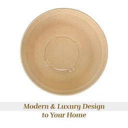 Kuber Industries Beige Planter With Plate image 4