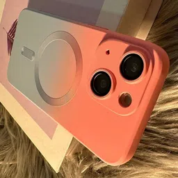 Luxury Kase Solid Printed iPhone 14 Back Case Mobile Accessories image 4