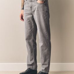 NEXT Men Straight Fit Signature Lightweight Cotton Linen Light Fade Jeans-picture-48