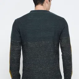 Duke Men Typography Self Design Pullover image 4