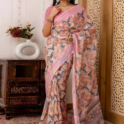 Mitera Ethnic Motifs Printed Saree-picture-48