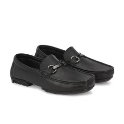 Egoss Men Leather Loafers-image-75