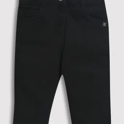Tiny Girl Solid Denim Paddle Pant - Black-image-19