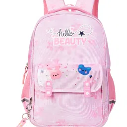 Beauty Girls by Hotshot Hellobeauty_1641 |with Keychain|school Bag|tutuion Bag|kids Bag|water Resistant|18 Inch|for Girls |32 Liters Backpack-Height 18 Inches-picture-10