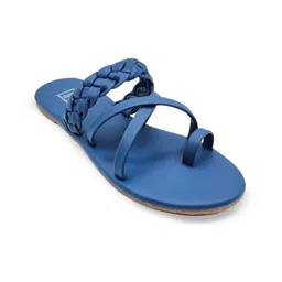 POSTCARD Women Colourblocked Open Toe Flats image 2