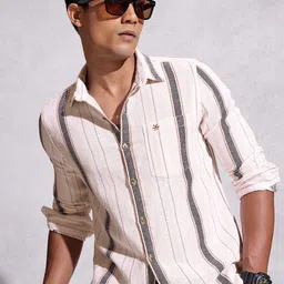 WROGN Striped Casual Shirt-image-2